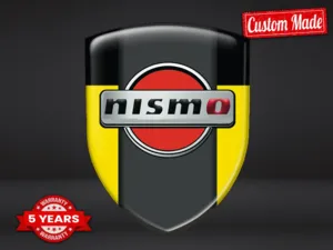 Nissan Pegatinas Epoxi Personalizadas Diseño Cúpula Elegante 